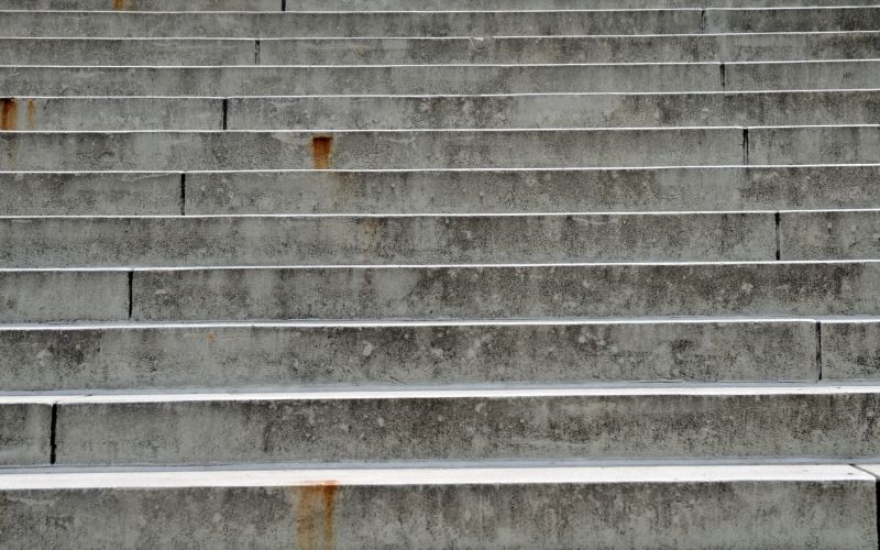Stamped Concrete Steps