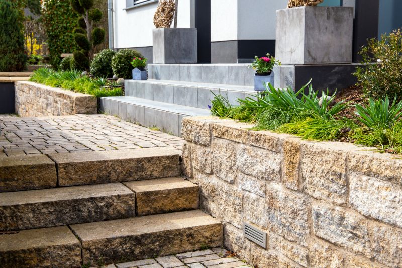 Completed Stone Steps