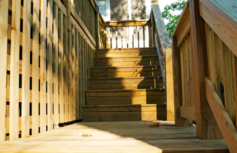 Wooden Front Steps