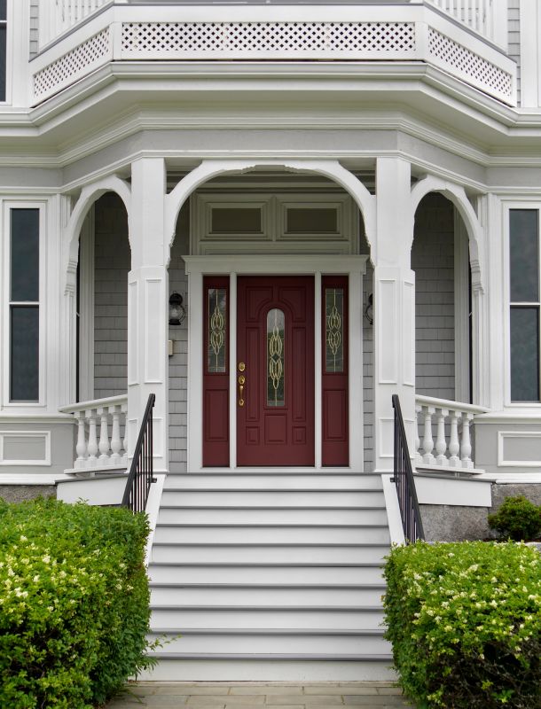 Well-designed front steps improve your homeu2019s exterior look